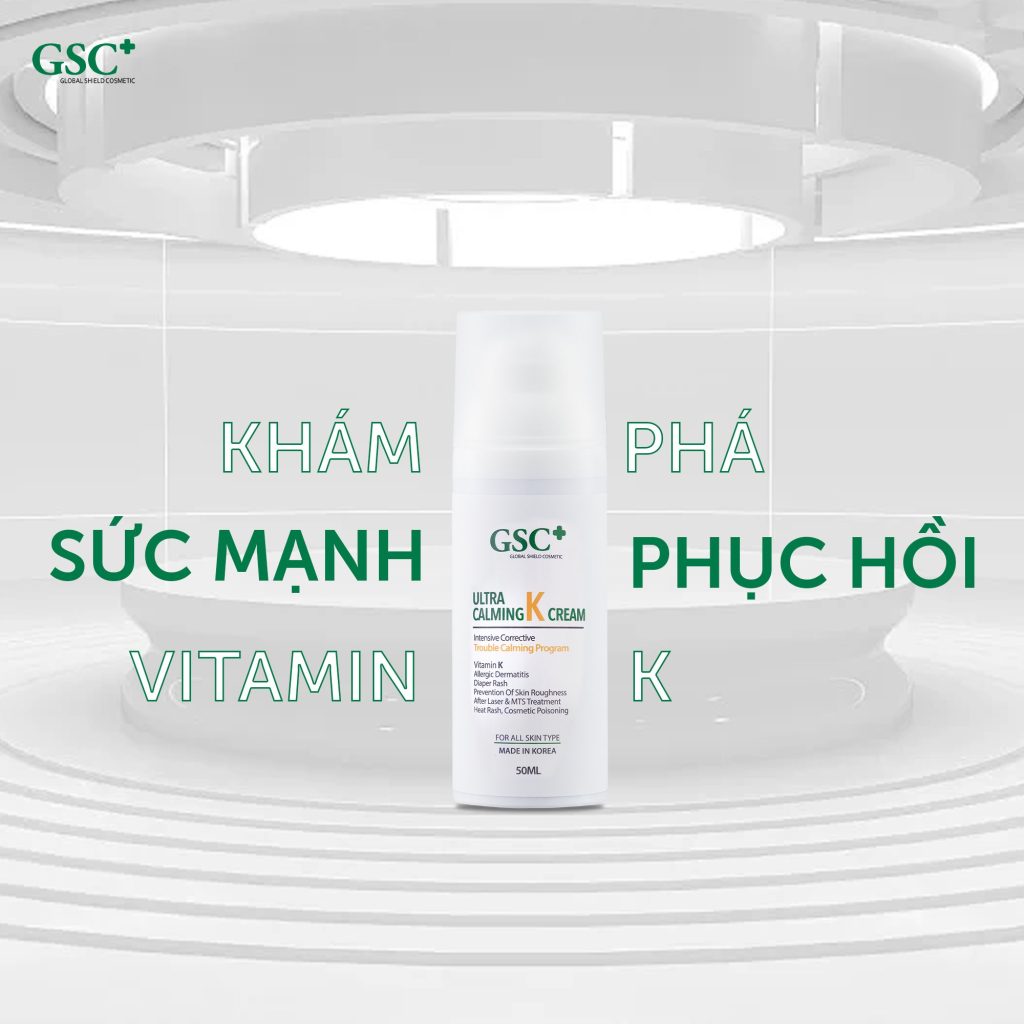 Kem phục hồi làm dịu da GSC ULTRA CALMING K CREAM Kem phục hồi làm dịu da GSC ULTRA CALMING K CREAM
