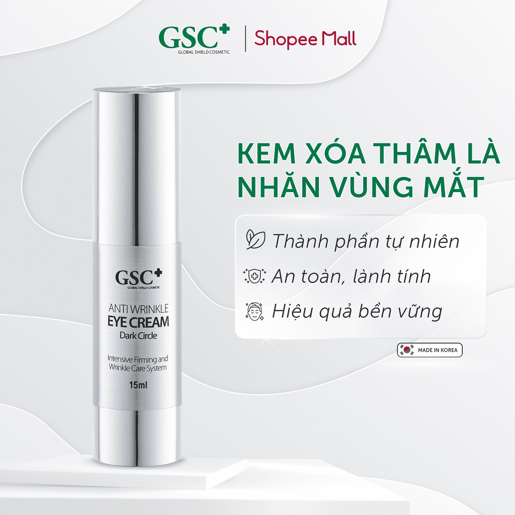 Kem mắt GSC giảm bọng mắt xóa thâm Kem mắt GSC giảm bọng mắt xóa thâm