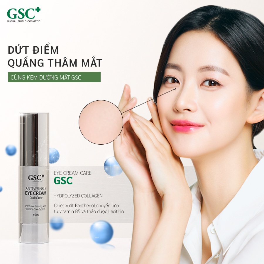 Kem mắt GSC giảm bọng mắt xóa thâm