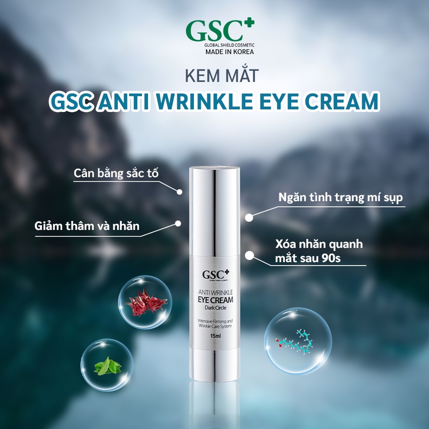 Kem mắt GSC giảm bọng mắt xóa thâm Kem mắt GSC giảm bọng mắt xóa thâm