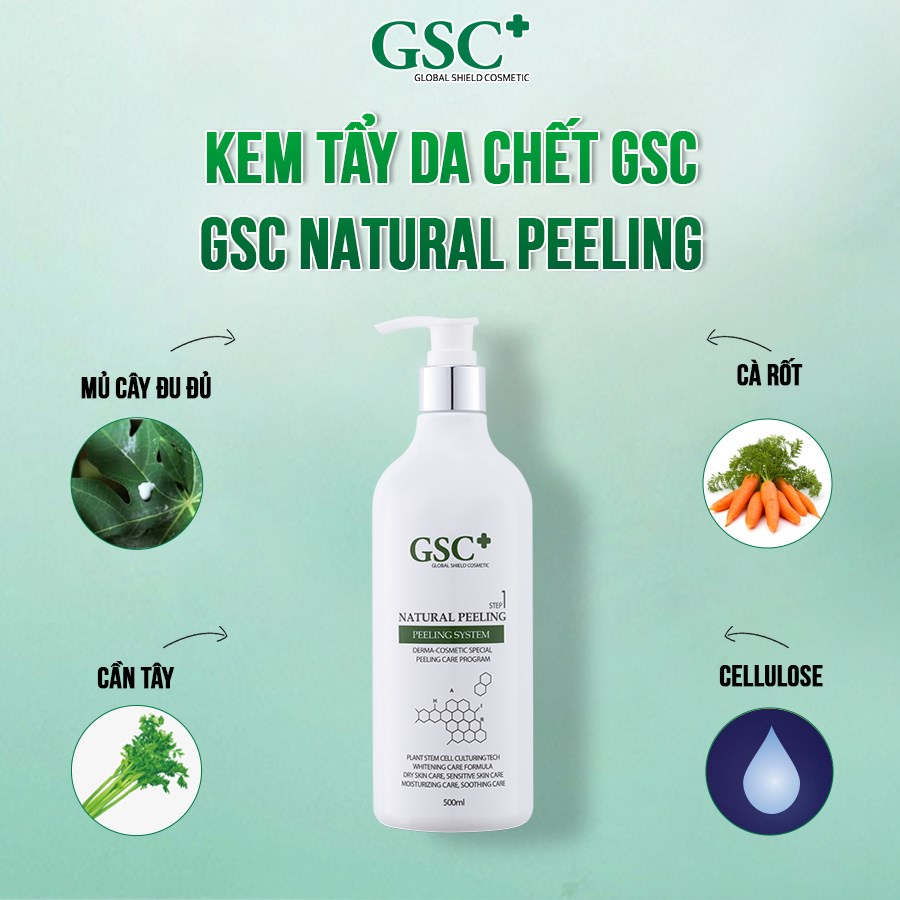 Tẩy da chết mặt gsc tẩy da chết mặt gsc