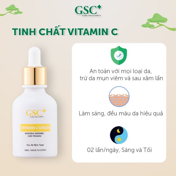 Tinh chất Vitamin C GSC