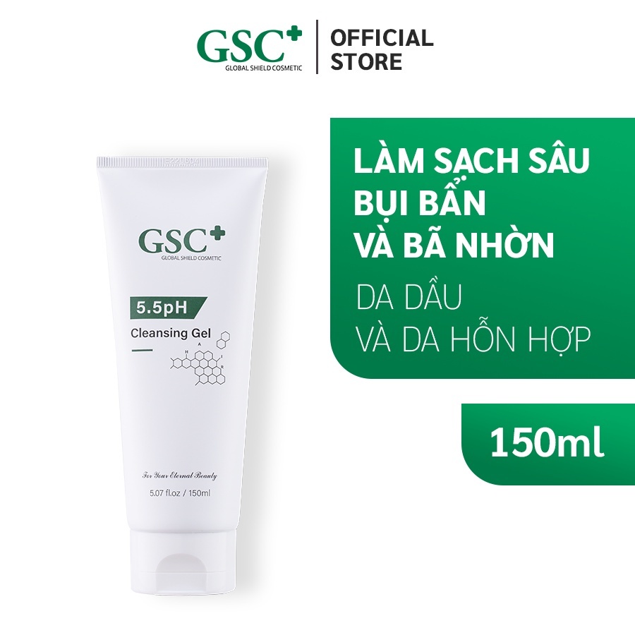 Trải nghiệm sữa rửa mặt gel GSC