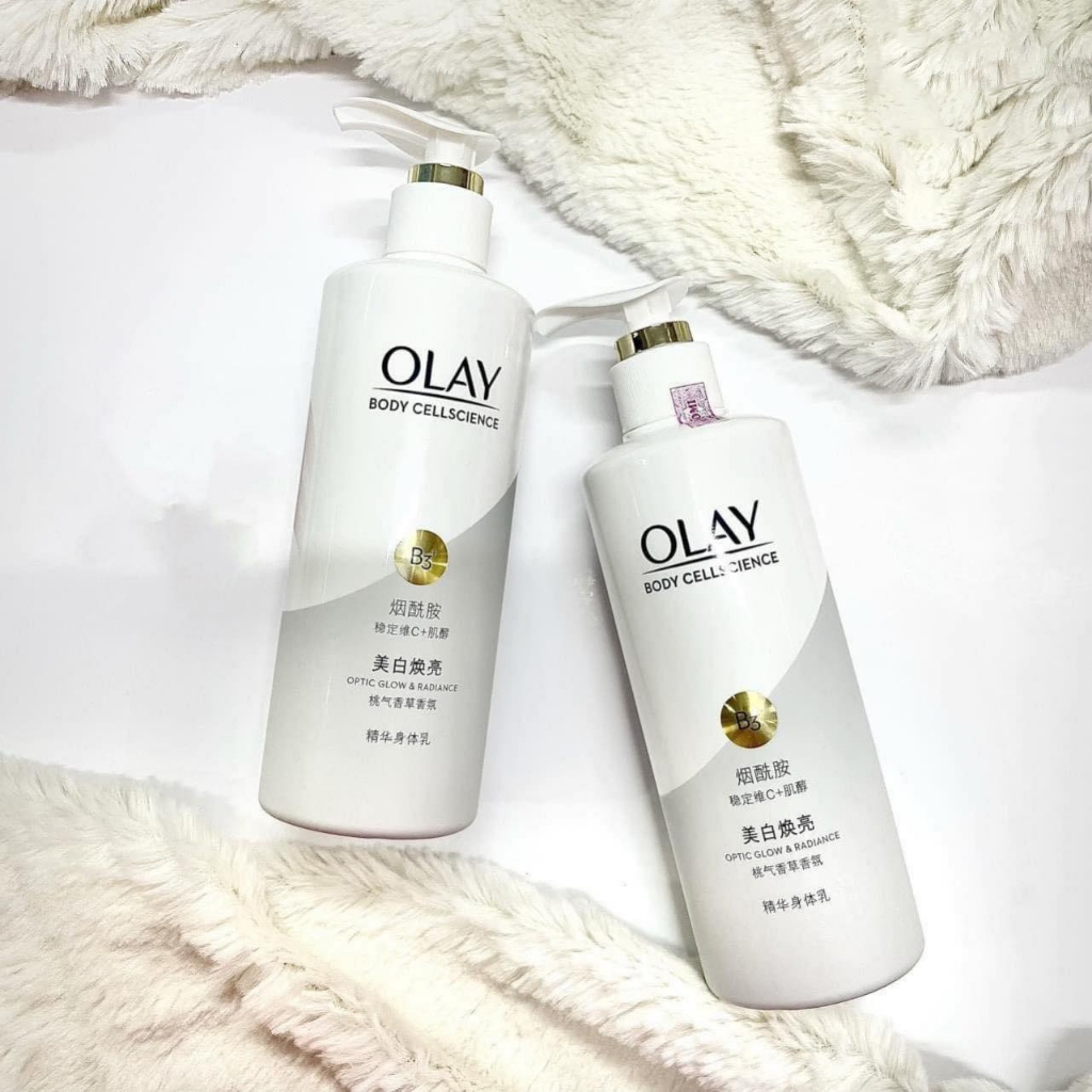 Kem body trắng da olay